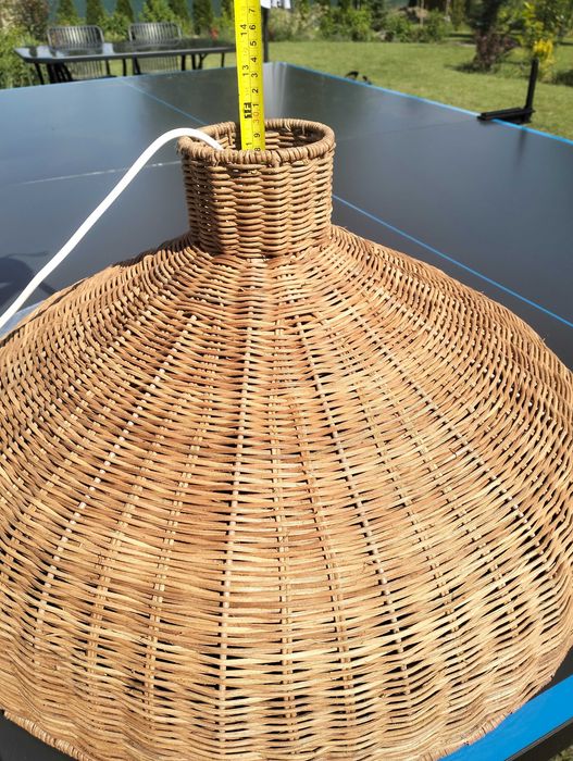 Lampa wisząca wiklina