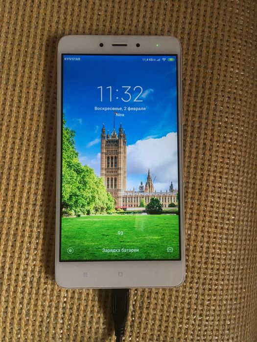 смартфон Xiaomi Redmi Note 4 gold 3/32