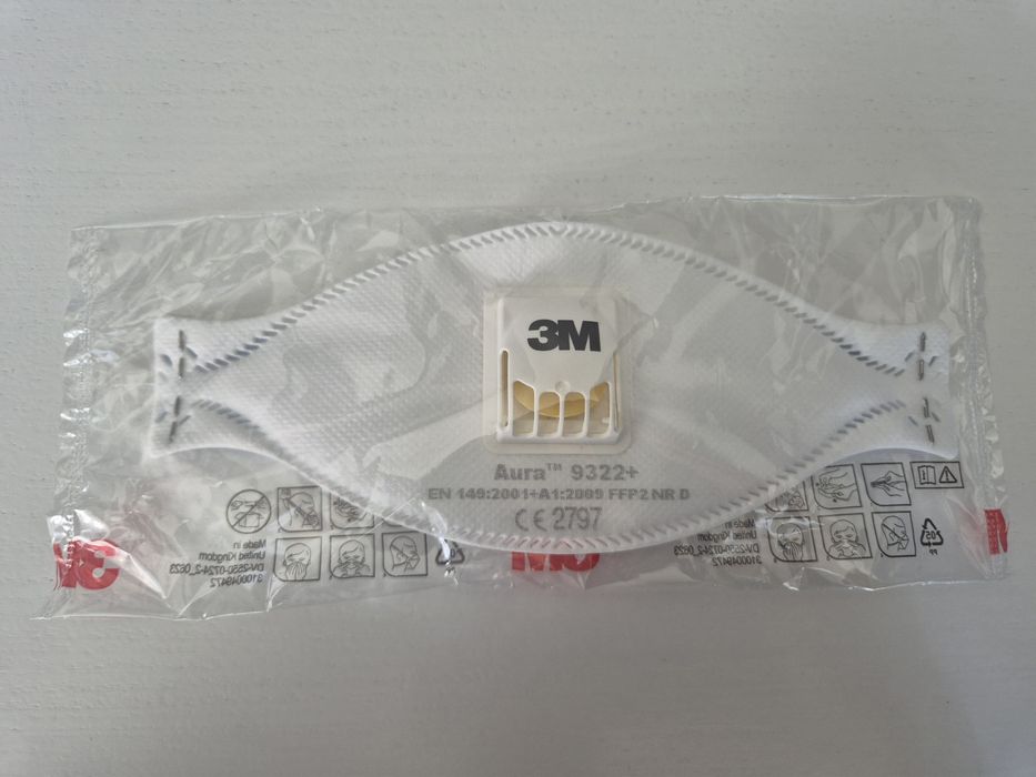 Półmaska filtrująca 3m Aura 9322+