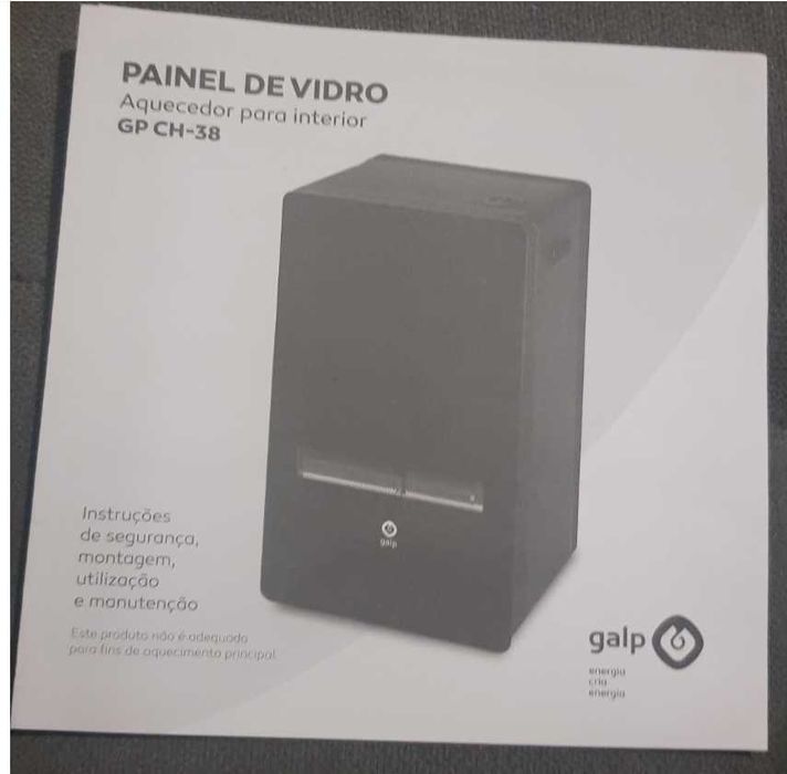 Galp Glass Panel Gas Heater GP CH-38 (3800W)