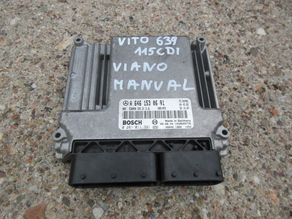 mercedes VITO 639 VIANO 2.2 cdi komputer sterownik silnika