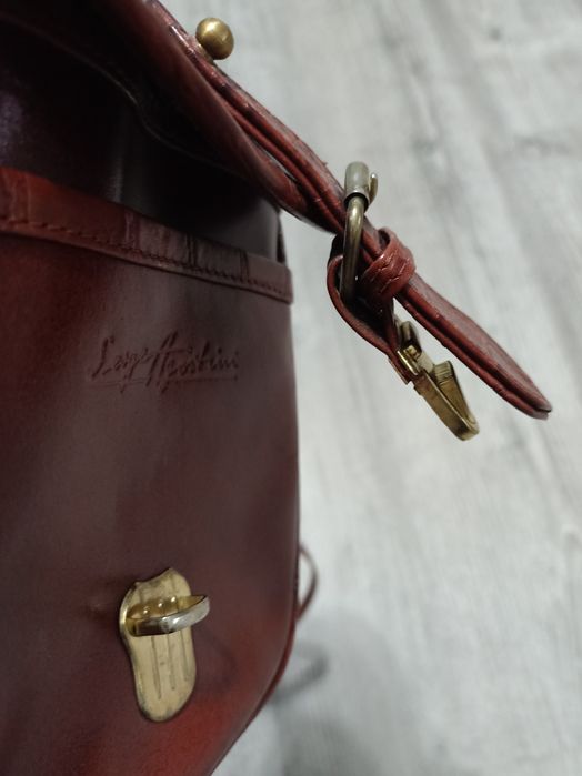 Serge agostini retro vintage oldschool torebka mała listonoszka