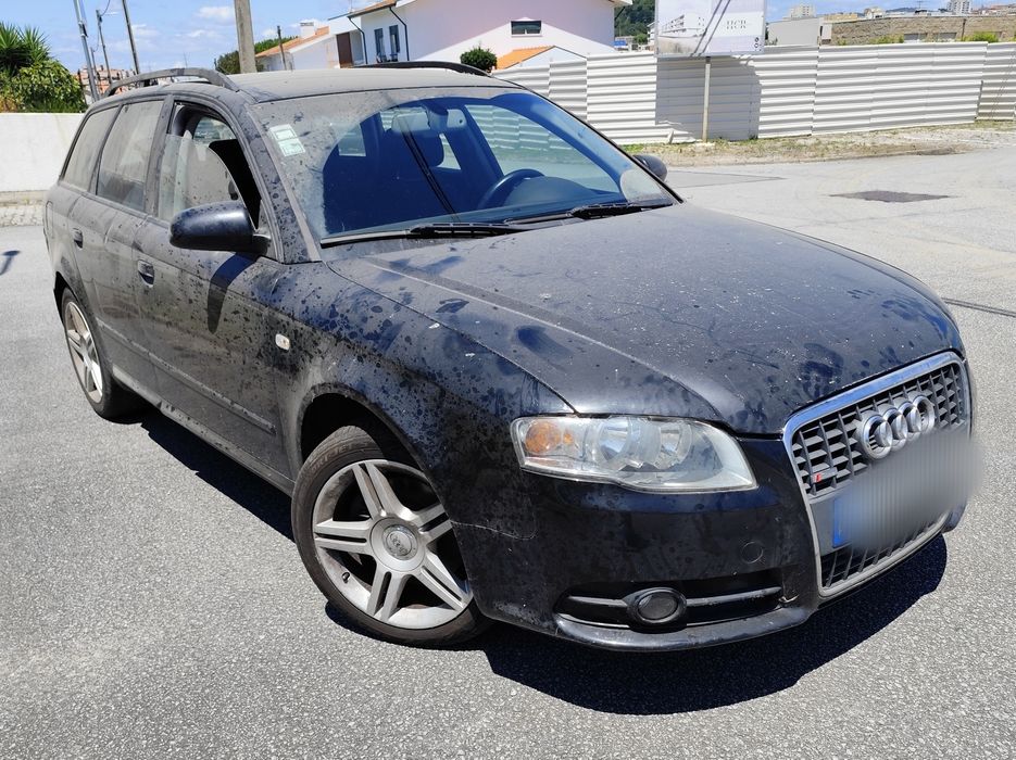 Audi A4 B7 170cv Sline frente completa
