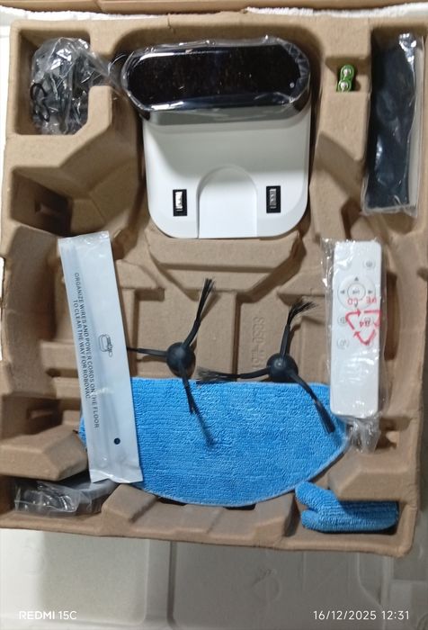 Robô aspirador novo