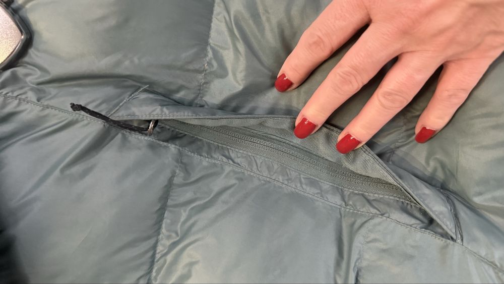 Kurtka puchowa bardzo ciepla marki Columbia