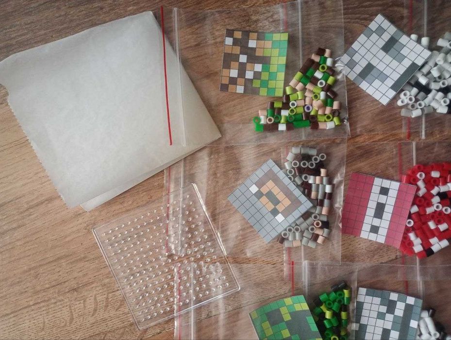 Zestaw Minecraft koraliki do prasowania