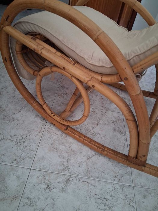Cadeira de Baloiço Bambu