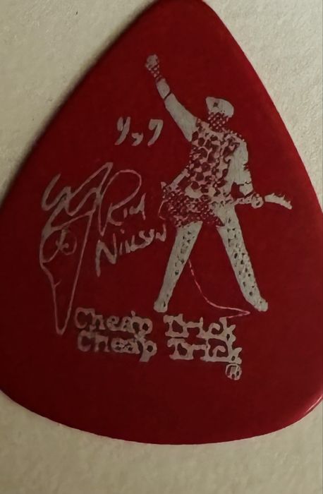 Palhetas Scorpions e Cheap Tricks