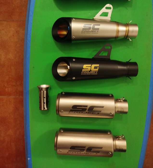 Yamaha MT 07 / MT 07  tracer ( linha completa de escape)