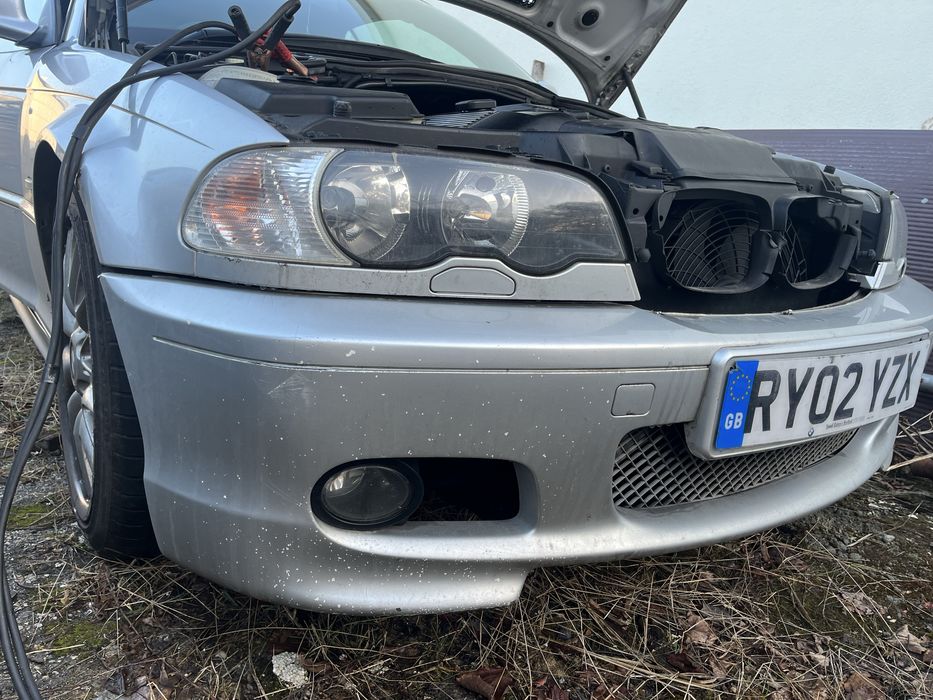 Zderzak przód BMW E46 m pakiet coupe cabrio titansilber