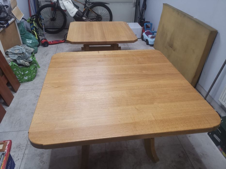 2 Stoły Antyczne Dębowe, Niemieckie