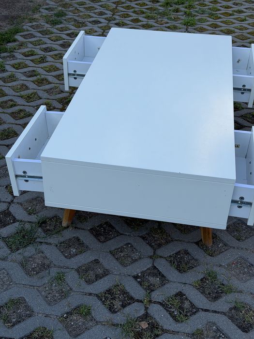 Biała lawa w stylu skandynawskim