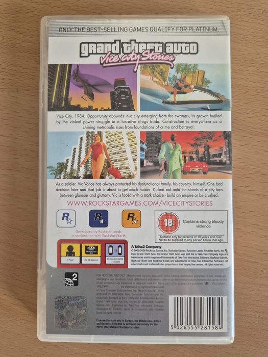 GTA Vice City stories PSP