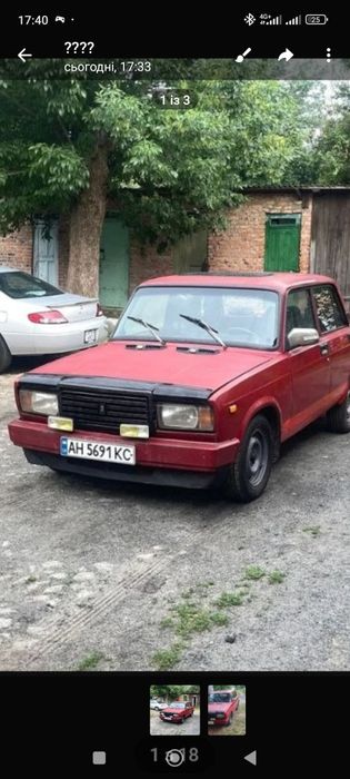 Ваз 2107 газ/бензин