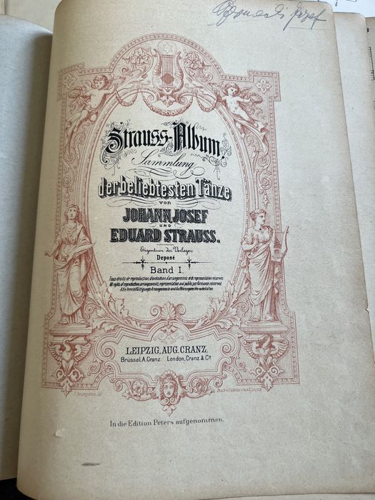 Strauss album Band 1 - Edition Peters