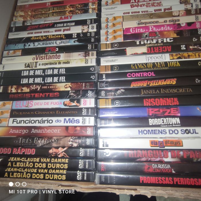 DVD 4 - DVD's NOVOS  Ver lista Abaixo) - PROMOÇÂO