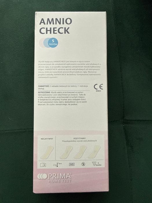 AmnioCheck test na obecność wód płodowych NOWY