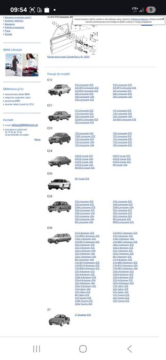 Kluczyk bmw e30 e28 e23 e24 e21 e12 Z1 l,Nowy