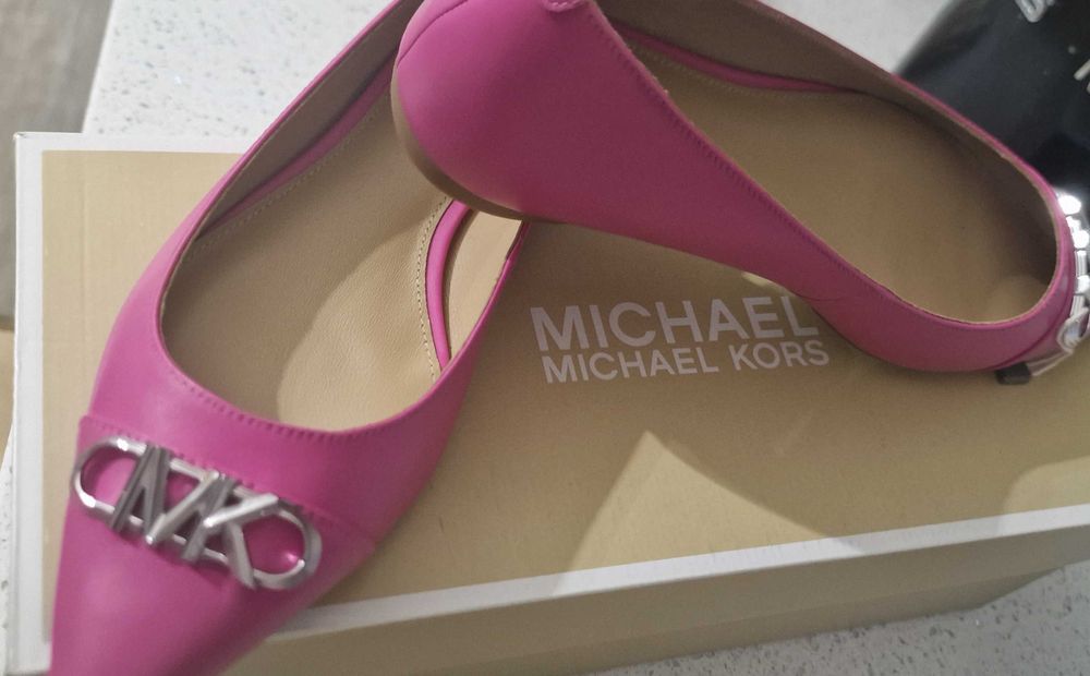 Sapato Rosa Michael kors novos
