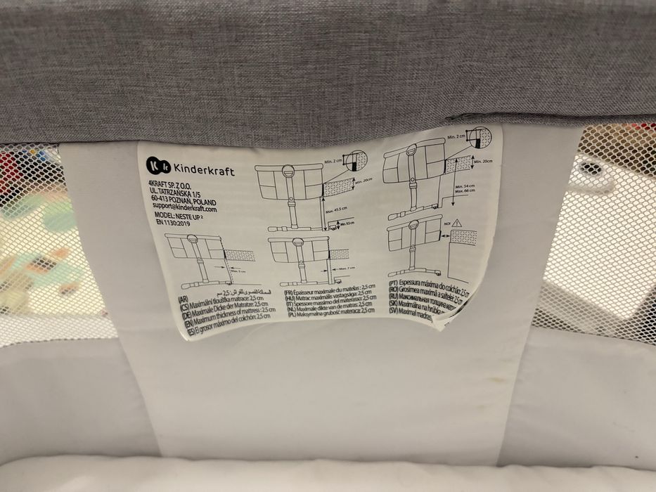 Next to me berço kinderkraft neste up 2