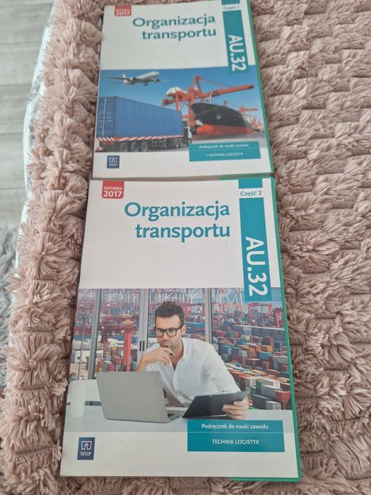Podręcznik Organizacja transportu AU.32 część 1 i 2 Logistyk
