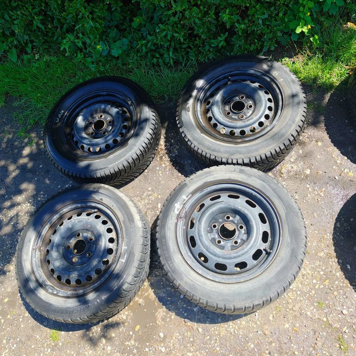 Koła zimowe 15" Honda Civic VII (2004) Michelin 185/65 R15 felgi stalowe