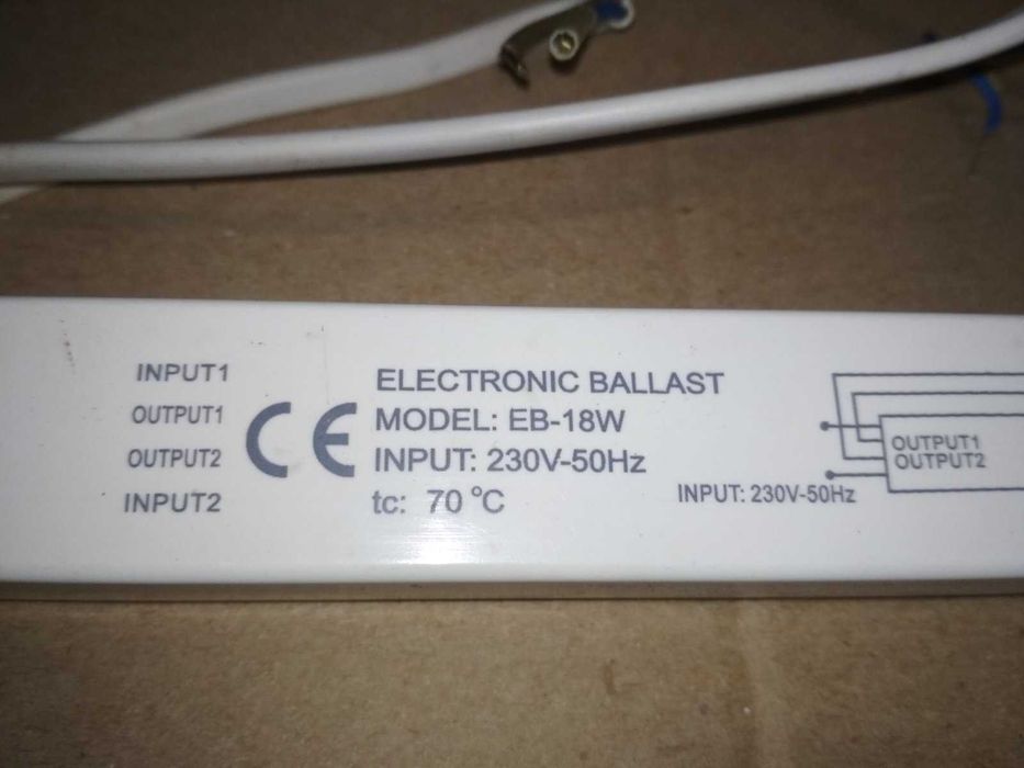 Электронный балласт Model: EB-18W