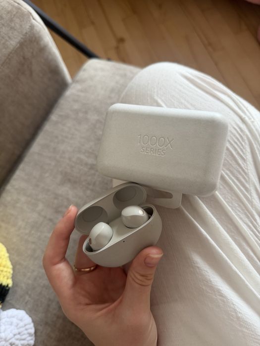 Навушники TWS Sony WF-1000XM5 Silver