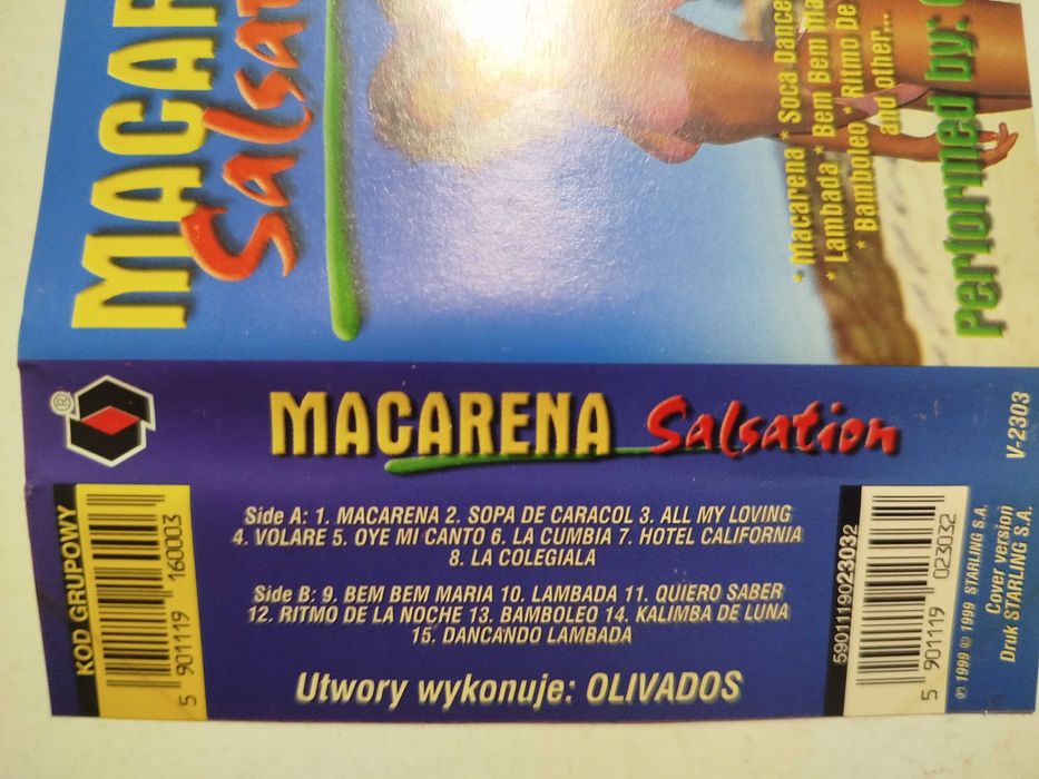 Macarena Salsation perf Olivados CC Starling Lambada Volare Bamboleo