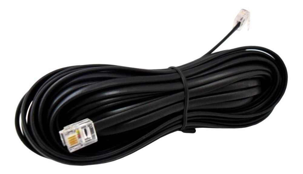Cabos Telefone Fixo/Modem RJ11 (Estrear)