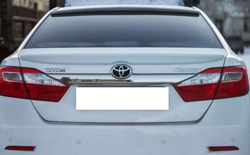 Ветровики с хром на Toyota Camry XV50 2011+ Camry XV40