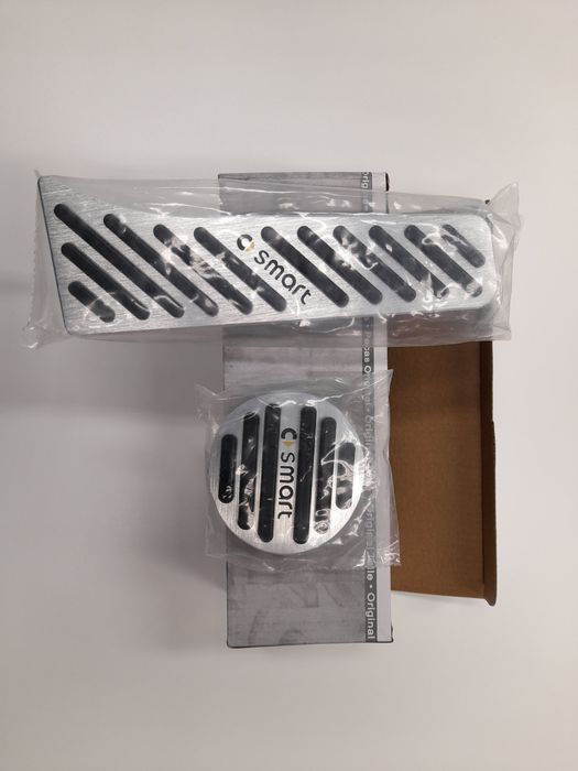 Carro smart fortwo pedais em alumínio NOVO