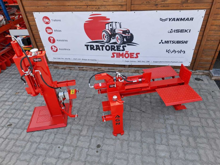 Rachadores de Lenha Hidráulicos Horizontal e Vertical – 15 Toneladas