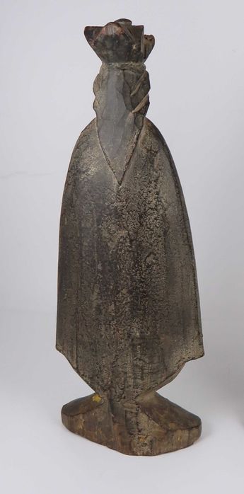 Escultura Nossa Senhora em madeira Séc. XVIII /XIX