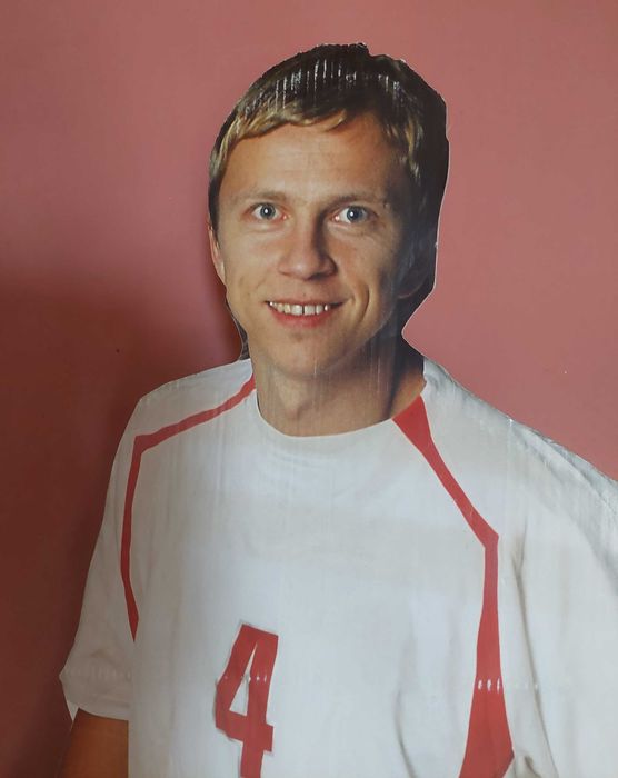 Stend z znanym piłkarzem Marcin Baszczyński