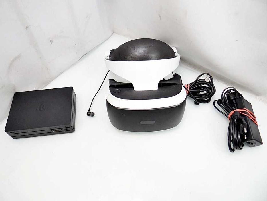 Gogle Sony PlayStation VR, procesor, słuchawki / Eko Komis