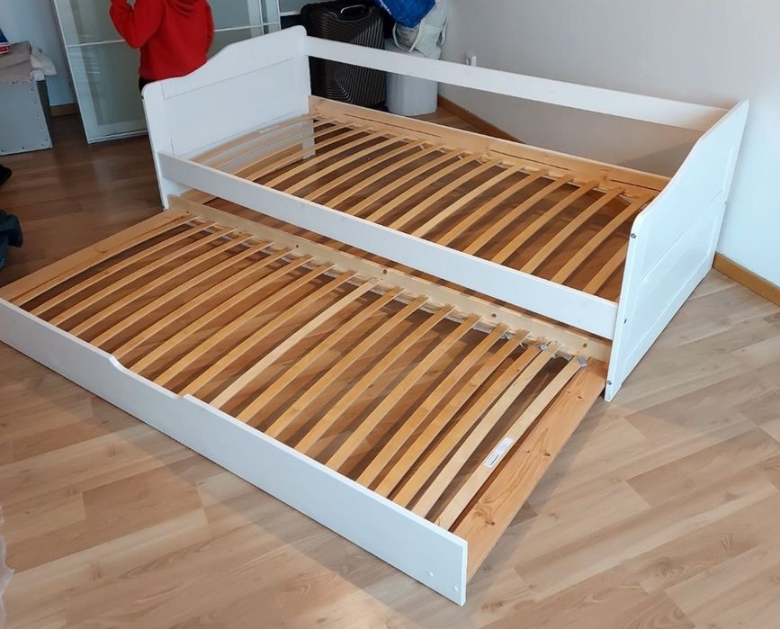 Łóżko podwójne rozsuwane młodzieżowe