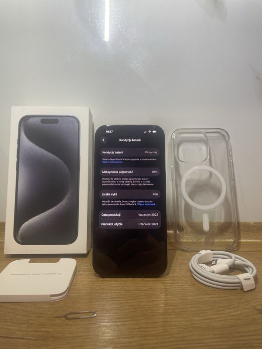 Rezerwacja  iPhone 15 PRO ZESTAW