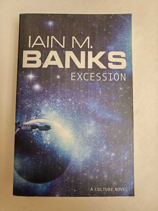 Iain M. Banks. Excession. Ієн М. Бенкс англійською мовою.
