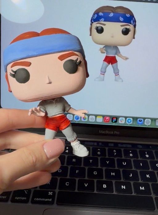 Дивні Дива Stranger Things в стилі Funko під розмальовку акрилом