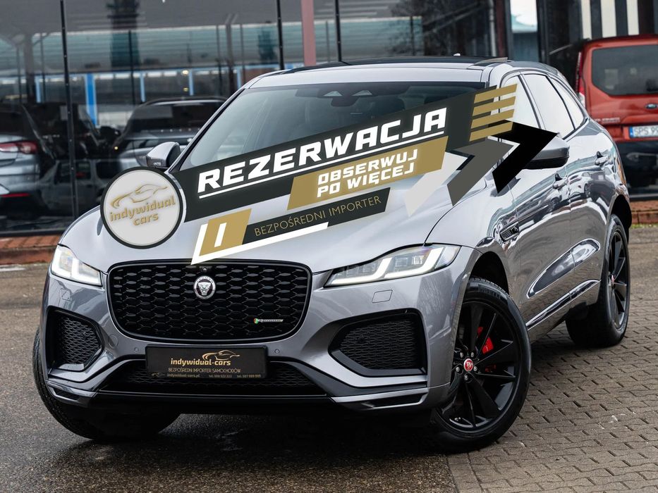 Jaguar F-Pace R-Dynamic*AWD 4x4*Panorama*VOLL LED*DARK Pack*Kamera 360*Virtual*BLiS