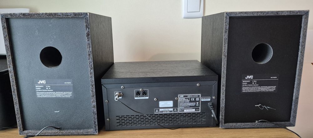 Mini sistema som Hi-Fi JVC