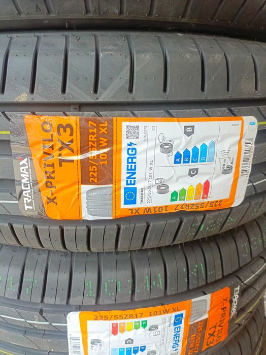 Nowe opony letnie 225/55/17 Tracmax