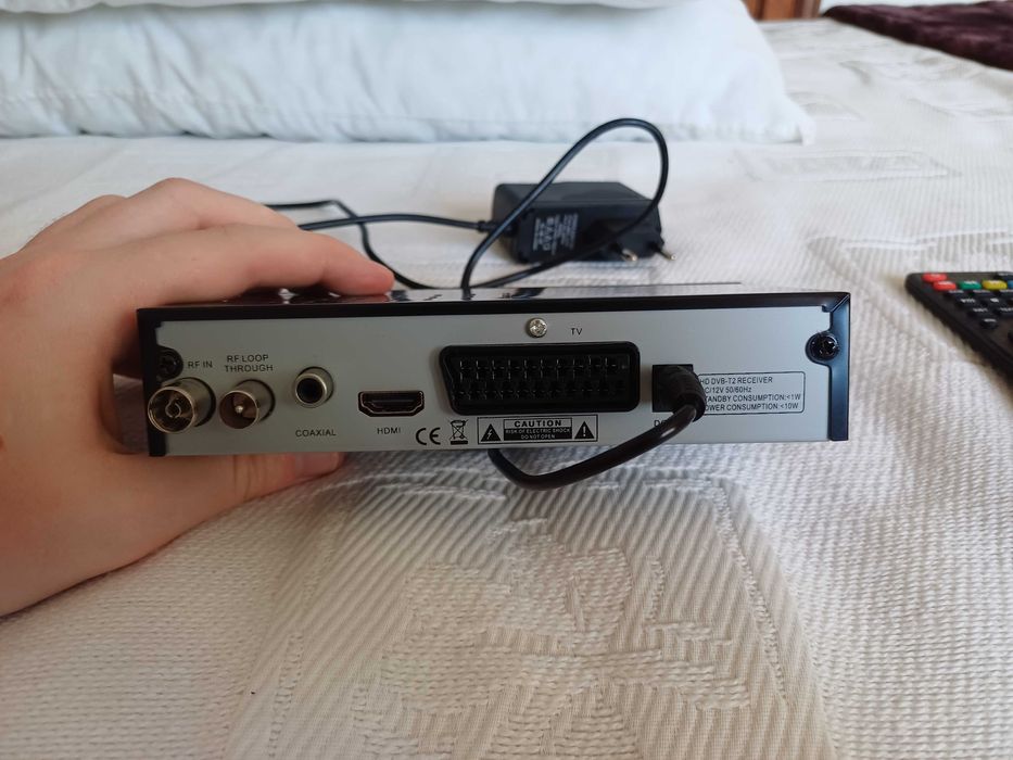 TV BOX ECon DVB para televisoes em excelente estado