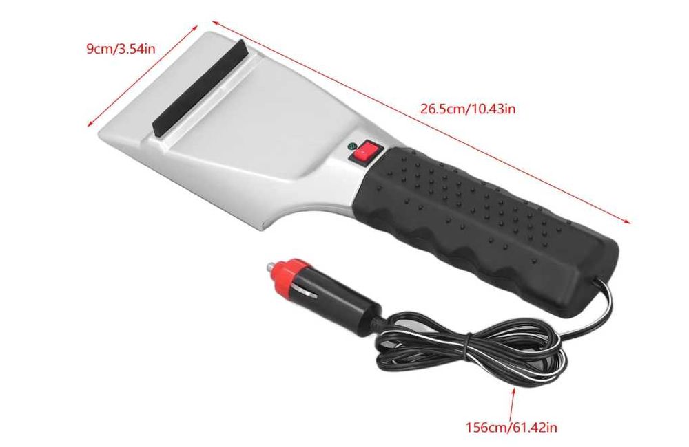 12V Podgrzewana Łopata Do Śniegu Elektryczne Skrobaczki Do Szyb