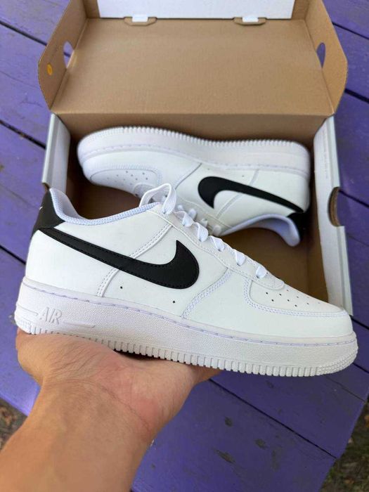ОРИГІНАЛ! Nike Air Force 1 Low White/Black 38.5 39 40 | FV5948-101