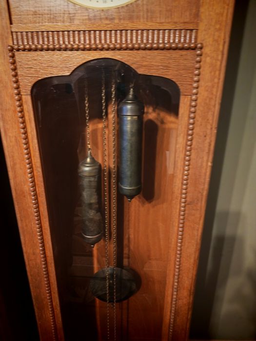 Duży zegar stojący retro, sprawny Mechanizm  Kienzle