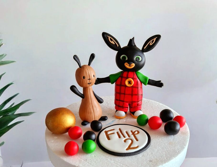 Bing I Flop figurki na tort