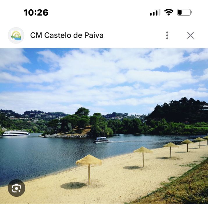 Barco de recreio com capacidade de 10 passageiros e com casco em aço naval e motor 180 D, gasoleo, 8,5 m, de 1985