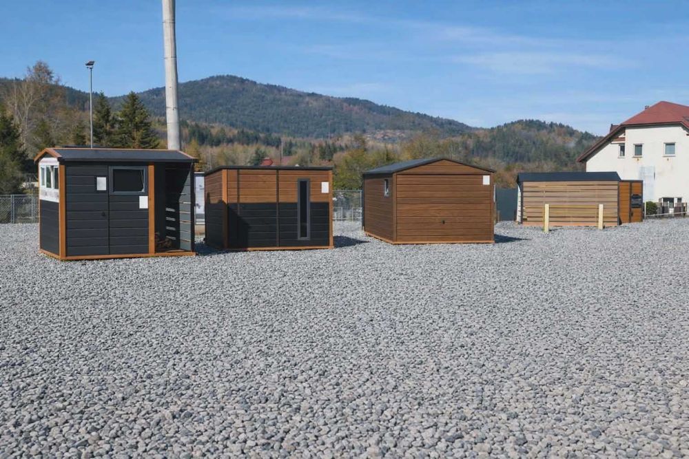 Garaż blaszany garaże blaszane domki ogrodowe 3x4 5x7 6x6 Żywiec